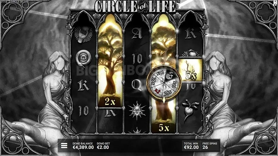 Player celebrating a win at online casino